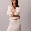 Falda midi de lana merina Falda midi de lana merina