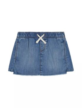 Faldas-pantalón Denim con cordón para niñas