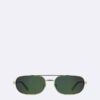 Gafas de sol ovaladas de metal