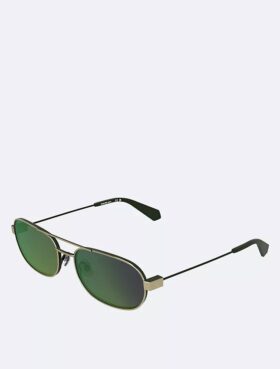 Gafas de sol ovaladas de metal