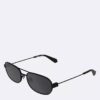 Gafas de sol ovaladas de metal