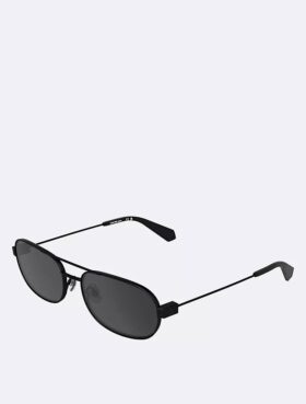 Gafas de sol ovaladas de metal