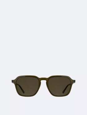 Gafas de sol rectangulares modificadas de acetato