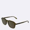 Gafas de sol rectangulares modificadas de acetato