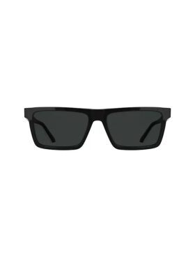 Gafas de sol rectangulares modificadas y finas de acetato
