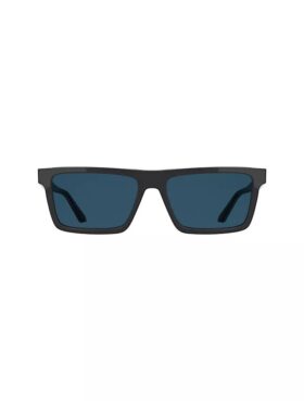 Gafas de sol rectangulares modificadas y finas de acetato