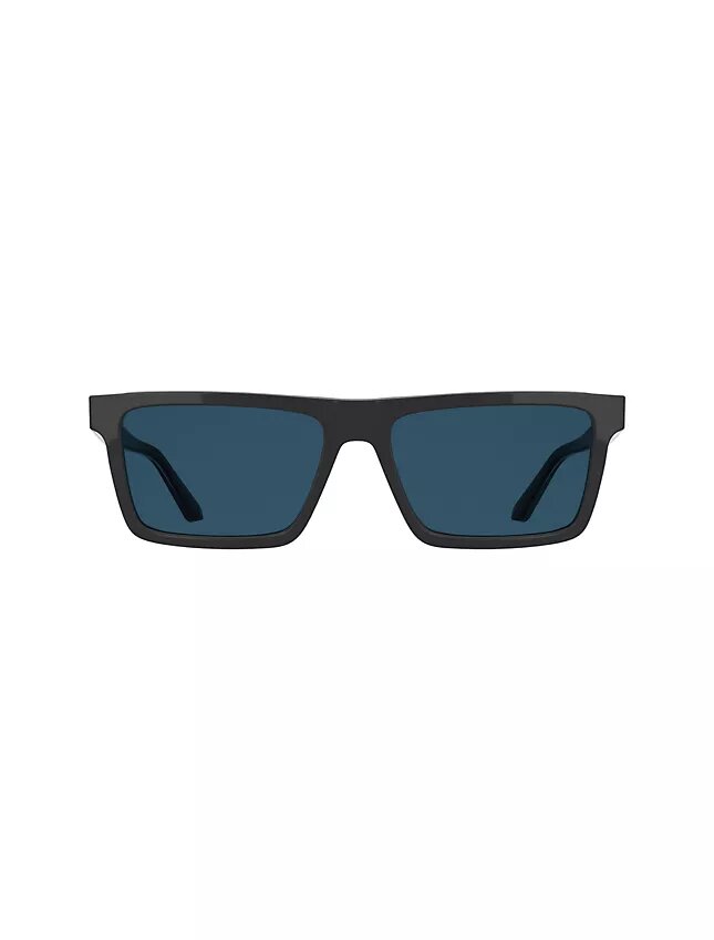 Gafas de sol rectangulares modificadas y finas de acetato Gafas de sol rectangulares modificadas y finas de acetato