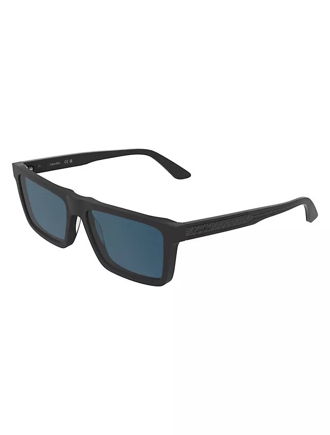 Gafas de sol rectangulares modificadas y finas de acetato Gafas de sol rectangulares modificadas y finas de acetato