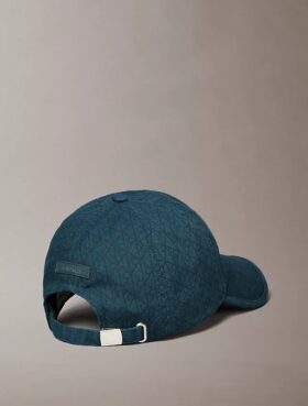 Gorra de béisbol con logotipo estampado por toda la superficie