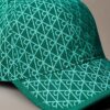 Gorra de béisbol con logotipo estampado por toda la superficie