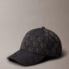 Gorra de béisbol con monograma integral Gorra de béisbol con monograma integral