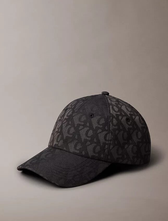 Gorra de béisbol con monograma integral Gorra de béisbol con monograma integral