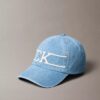 Gorra de béisbol de Denim con logotipo Monogram Gorra de béisbol de Denim con logotipo Monogram