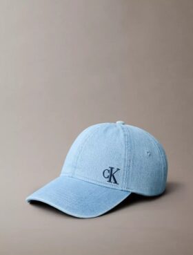 Gorra de béisbol de Denim lavado con logotipo bordado Gorra de béisbol de Denim lavado con logotipo bordado