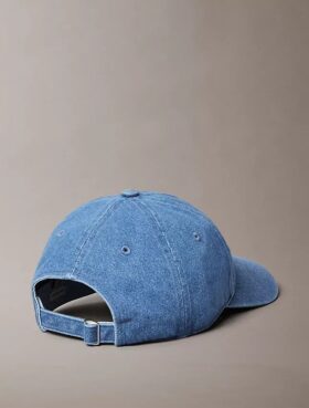 Gorra de béisbol de Denim lavado con logotipo bordado Gorra de béisbol de Denim lavado con logotipo bordado
