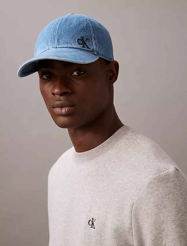 Gorra de béisbol de Denim lavado con logotipo bordado Gorra de béisbol de Denim lavado con logotipo bordado
