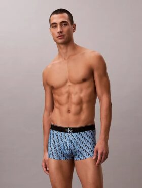 Graphic Monogram Microfiber Low Rise Trunk