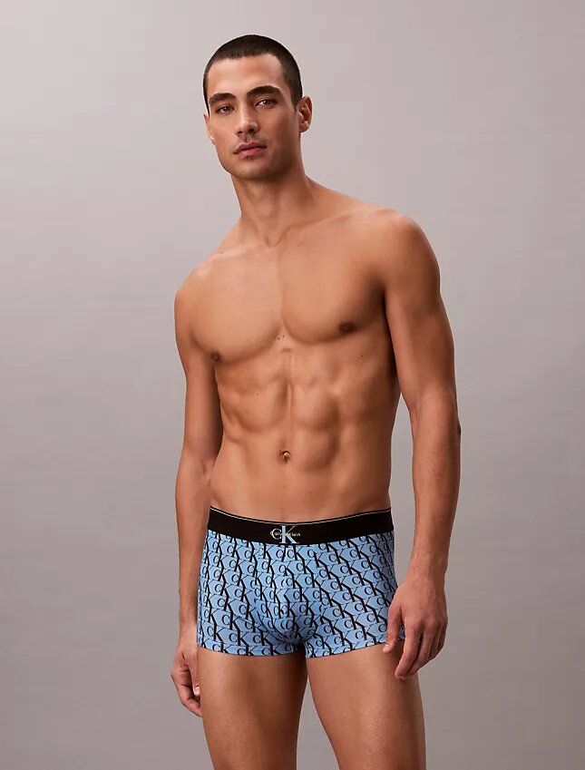 Graphic Monogram Microfiber Low Rise Trunk Graphic Monogram Microfiber Low Rise Trunk