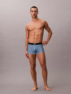 Graphic Monogram Microfiber Low Rise Trunk