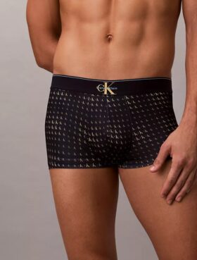 Graphic Monogram Microfiber Low Rise Trunk
