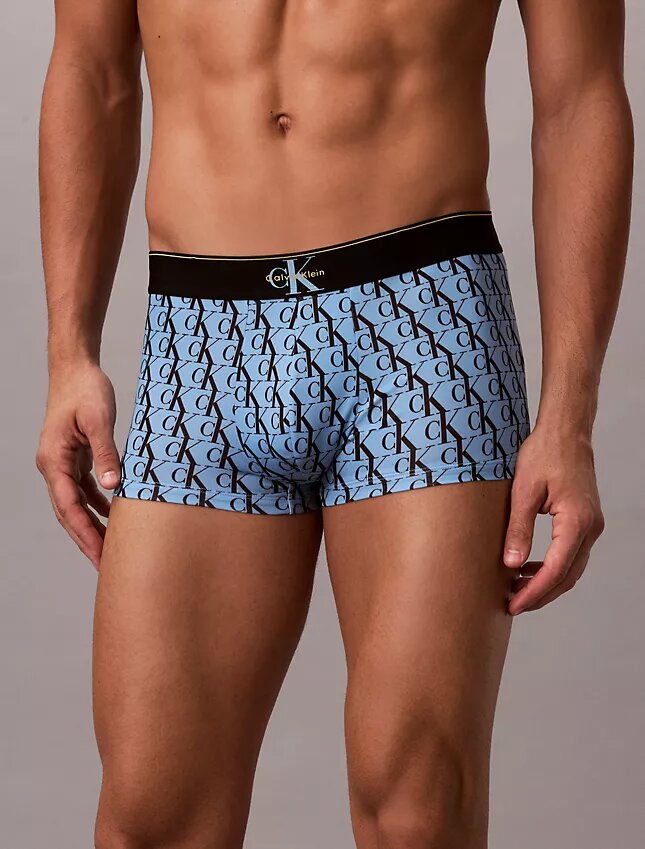 Graphic Monogram Microfiber Low Rise Trunk Graphic Monogram Microfiber Low Rise Trunk