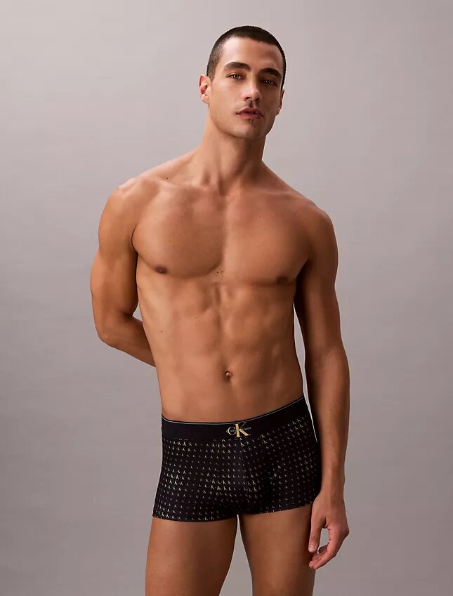 Graphic Monogram Microfiber Low Rise Trunk Graphic Monogram Microfiber Low Rise Trunk