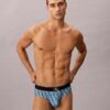 Graphic Monogram Microfiber Stretch Slips