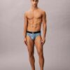 Graphic Monogram Microfiber Stretch Slips