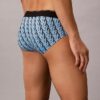 Graphic Monogram Microfiber Stretch Slips