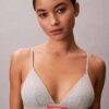 Heritage Classic Cotton Stretch Bralette triangular con forro ligero