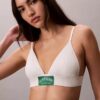 Heritage Classic Cotton Stretch Bralette triangular con forro ligero
