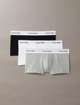 Icon Cotton Stretch, pack de 3 Low Rise Trunk