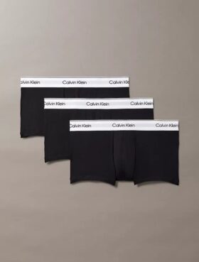 Icon Cotton Stretch, pack de 3 Low Rise Trunk