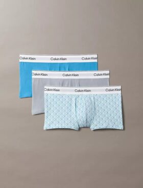 Icon Cotton Stretch, pack de 3 Low Rise Trunk