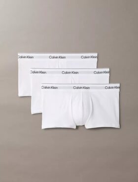 Icon Cotton Stretch, pack de 3 Low Rise Trunk