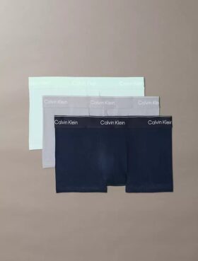 Icon Cotton Stretch, pack de 3 Low Rise Trunk
