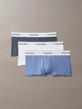 Icon Cotton Stretch, pack de 3 Low Rise Trunk
