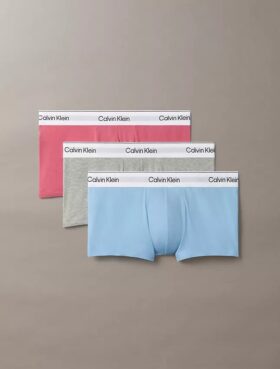 Icon Cotton Stretch, pack de 3 Low Rise Trunk