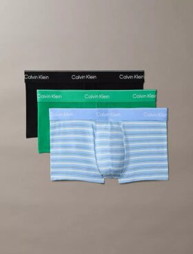 Icon Cotton Stretch, pack de 3 Low Rise Trunk