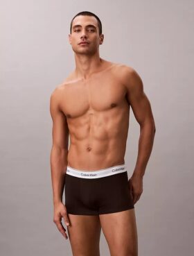 Icon Cotton Stretch, pack de 3 Low Rise Trunk