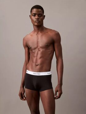 Icon Cotton Stretch, pack de 3 Low Rise Trunk