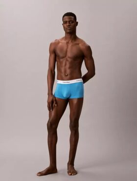 Icon Cotton Stretch, pack de 3 Low Rise Trunk