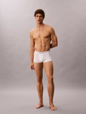 Icon Cotton Stretch, pack de 3 Low Rise Trunk