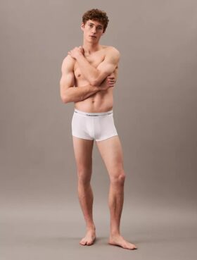 Icon Cotton Stretch, pack de 3 Low Rise Trunk