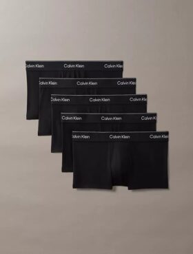 Icon Cotton Stretch, paquete de 5 Low Rise Trunks