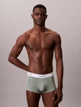 Icon Cotton Stretch, paquete de 5 Low Rise Trunks