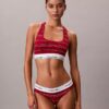 Icon Unlined Bralette de algodón y Modal, paquete de 2
