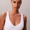 Icon Unlined Triangle Bralette de algodón y Modal