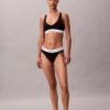 Icon Unlined Triangle Bralette de algodón y Modal