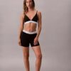 Icon Unlined Triangle Bralette de algodón y Modal